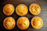 Meat & Vegetarian Pies ( 6 Large )