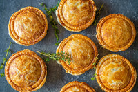 Meat & Vegetarian Pies ( 6 Large )