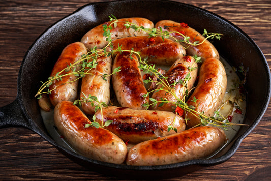 British Pork Bangers 24 Large  🇬🇧 ( Leek & Rosemary) 2.6kg
